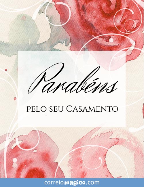 Parabns pelo seu casamento