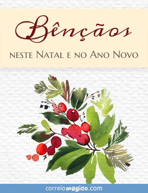 Bnos neste Natal e no Ano Novo