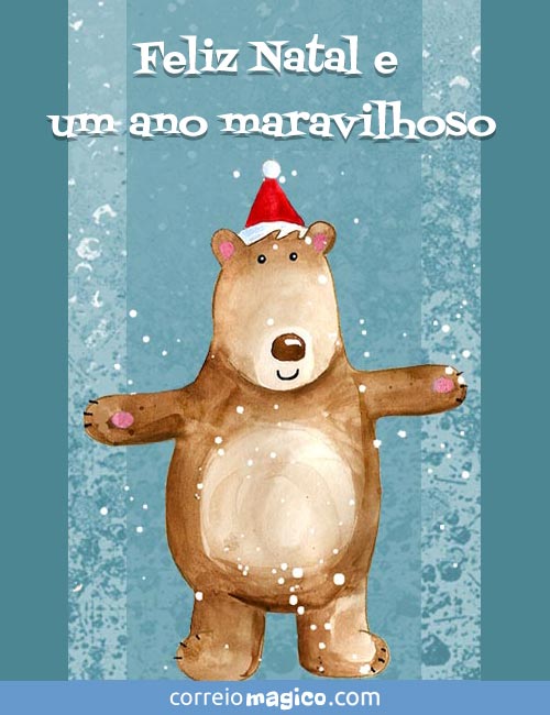 Feliz Natal e um ano maravilhoso