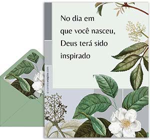 Cartão 3D de  grátis. Inspirao divina
