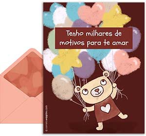 Cartão 3D de aniversarios grátis. Milhares de motivos