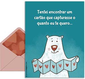 Cartão 3D de  grátis. Muito, muito amor	