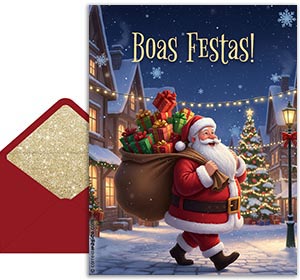 Cartão 3D de  grátis. O que lhe faz feliz 