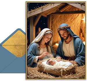 Cartão 3D de  grátis. Sagrada Famlia