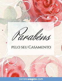 Parabns pelo seu casamento