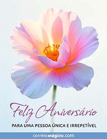 Feliz Aniversrio para uma pessoa nica e irrepetvel