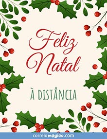 Feliz Natal  distncia