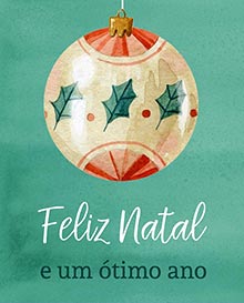 Feliz Natal e um timo ano