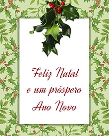 Feliz Natal e um prspero Ano Novo