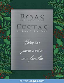 Boas Festas - Bnos para voc e sua famlia